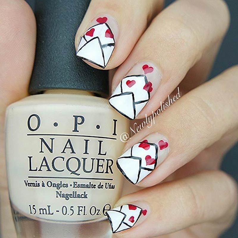 15_Tan-Pretty_Nail_Art_Designs_for_Valentine's_Day_3