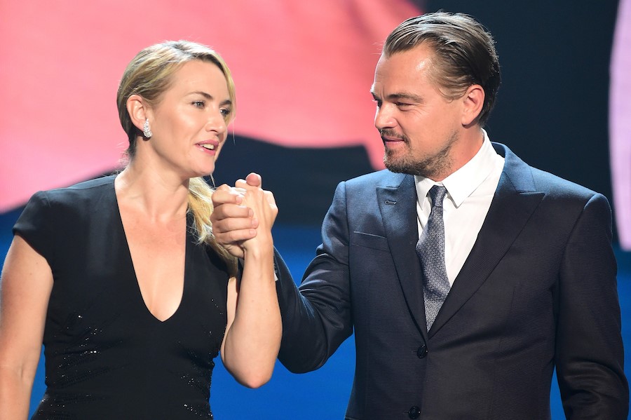 Óscar 2016 |  Una hermosa amistad: Kate Winslet y Leonardo DiCaprio |  Su belleza