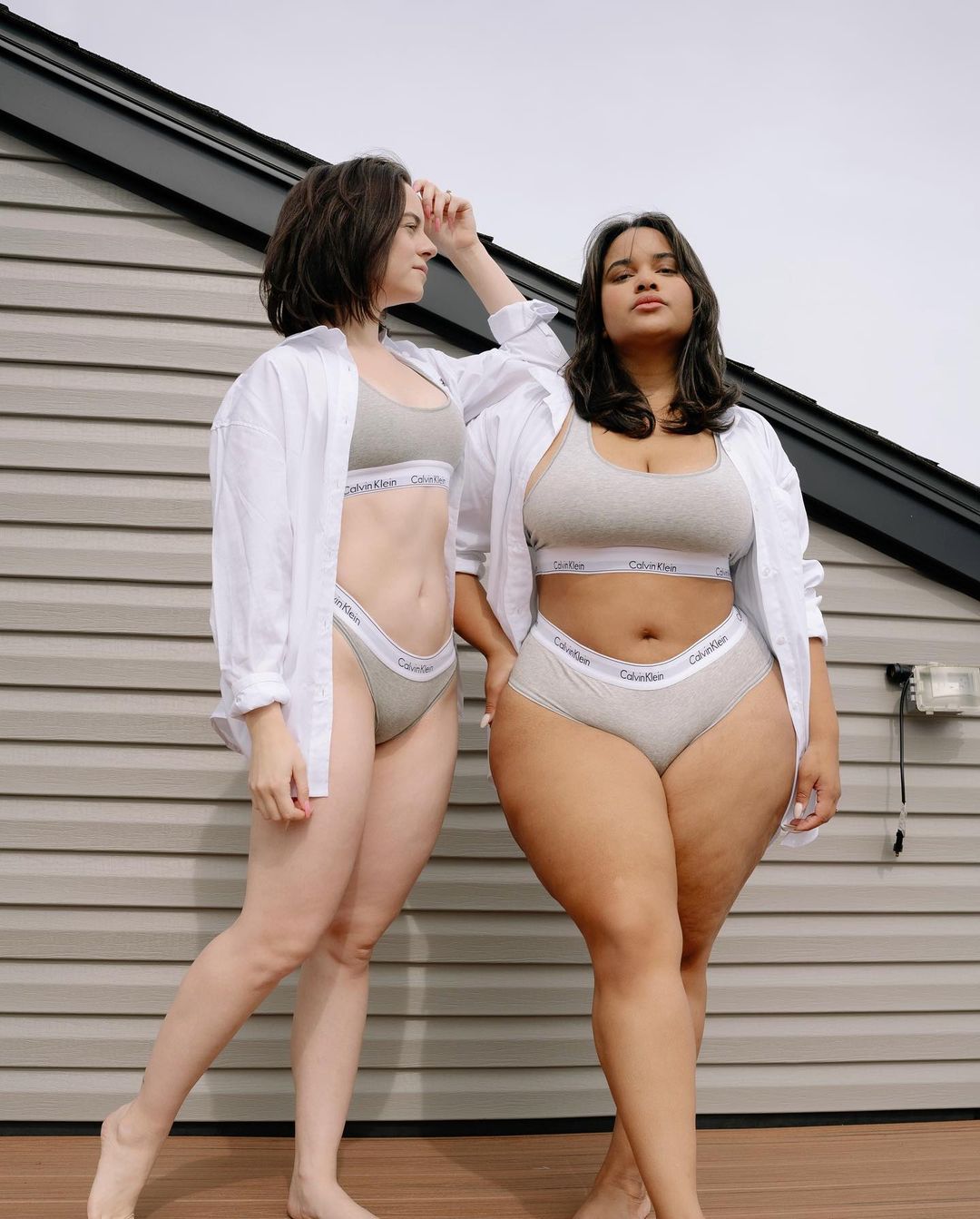 Cuerpo Positivo Denise Mercedes y Maria Castellanos |  vístete para impresionar: dos amigas demuestran que el estilo brilla en todos los cuerpos |  Su belleza