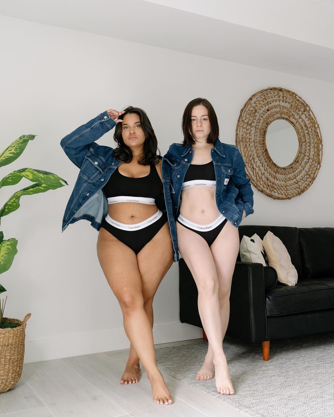 Cuerpo Positivo Denise Mercedes y Maria Castellanos |  vístete para impresionar: dos amigas demuestran que el estilo brilla en todos los cuerpos |  Su belleza