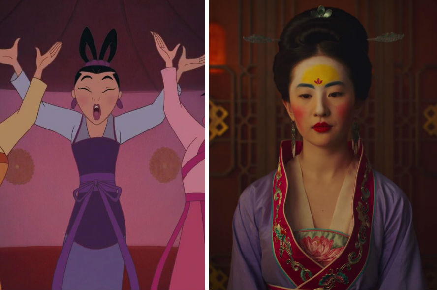 Sin cantar en el remake de Mulan |  Todos los cambios realizados en el remake de 'Mulan' hasta ahora |  Su belleza