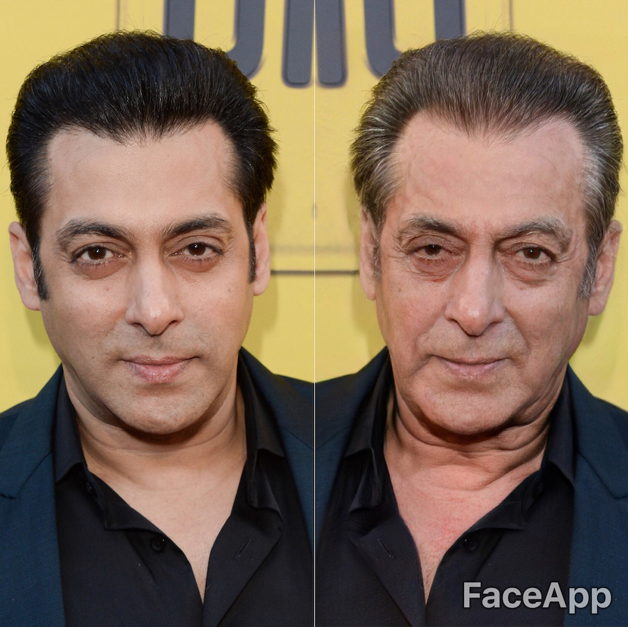 Salman Khan |  Cómo se verán las estrellas de Bollywood cuando envejezcan |  Su belleza