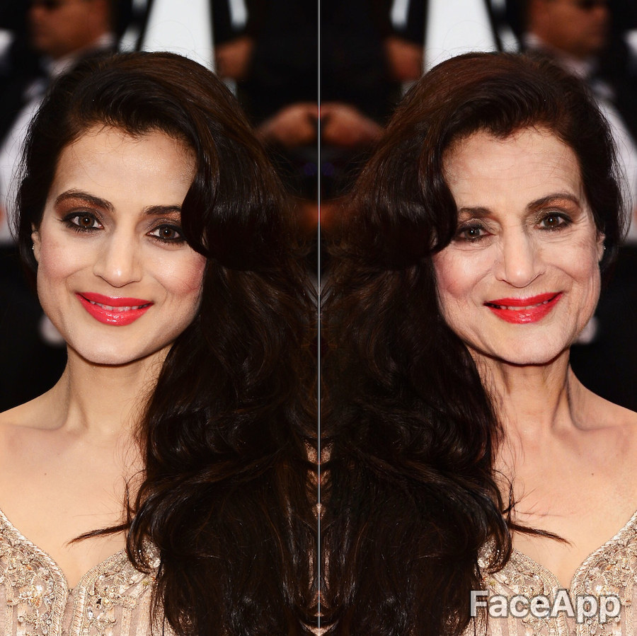 Ameesha Patel |  Cómo se verán las estrellas de Bollywood cuando envejezcan |  Su belleza