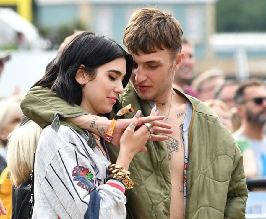 Dua Lipa y Anwar Hadid |  7 sorprendentes romances de celebridades que no esperábamos en 2019 |  Su belleza