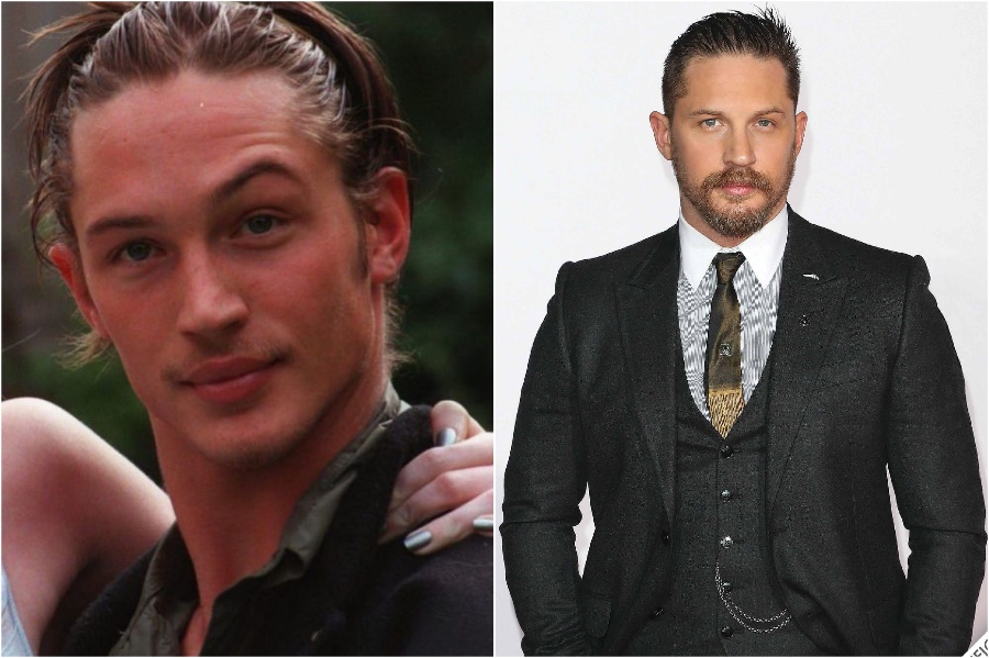 tom hardy |  Cambios de imagen de celebridades que no recordamos |  Su belleza