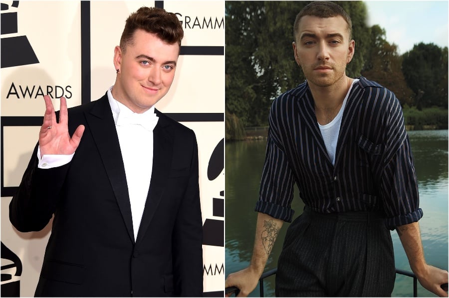   sam smith |  Celebridades que se pusieron súper delgadas |  Su belleza