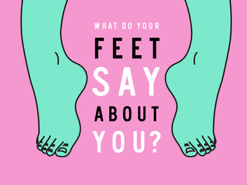 Lo que dicen tus pies sobre ti... ¡Es realmente muy interesante!  2