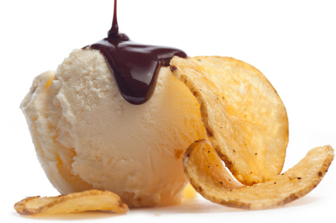 5. Helado Sundae De Patatas Fritas