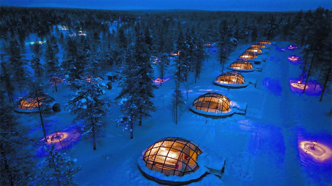 3. Hotel Kakslauttanen, Finlandia