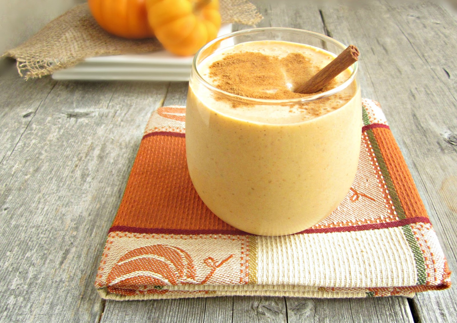 3. Batido de desayuno de calabaza y manzana