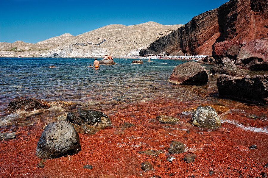 La Playa Roja de Santorini, Akrotiri, Islas Griegas: Las 10 Playas Más Impresionantes Del Mundo