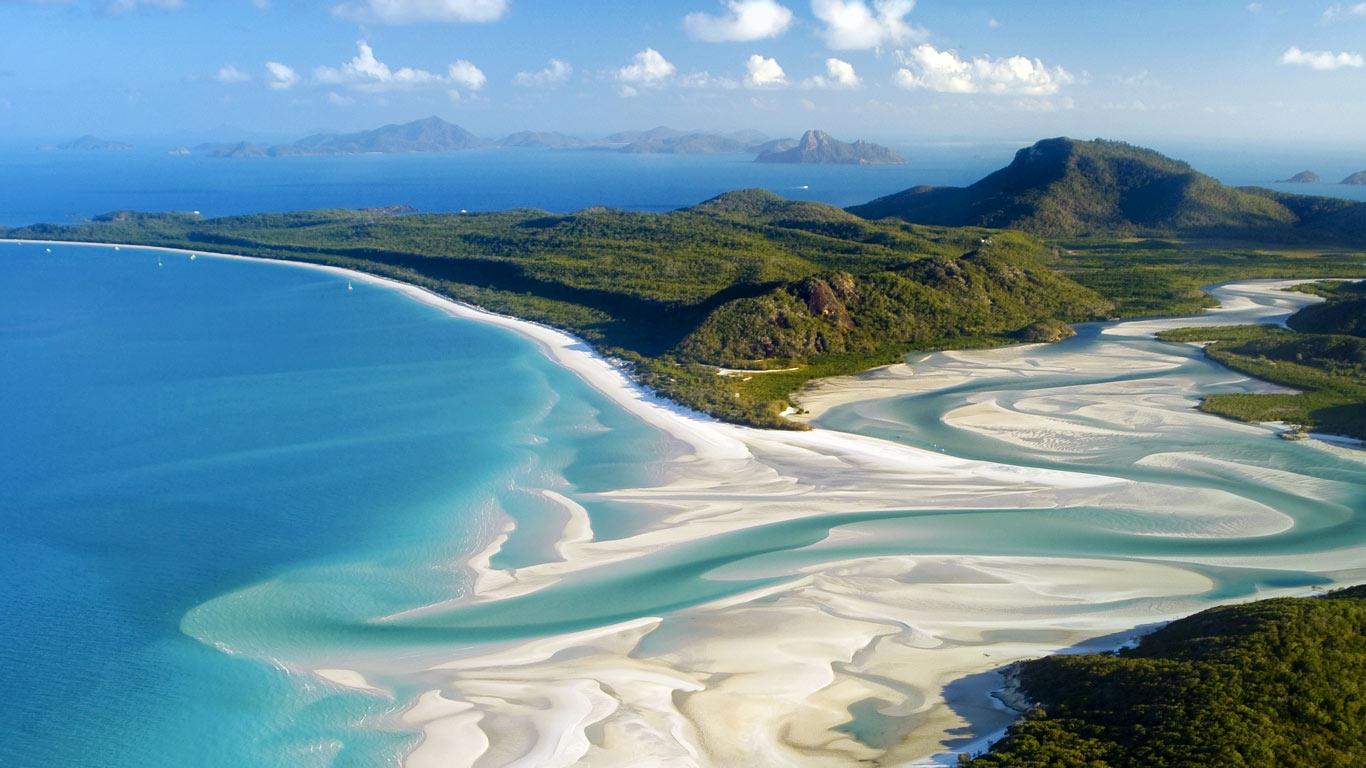 Whitehaven Beach, Queensland, Australia: Las 10 Playas Más Impresionantes Del Mundo